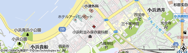 小浜住吉郵便局 ＡＴＭ周辺の地図