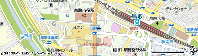 鳥取県鳥取市扇町105周辺の地図