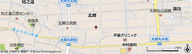 岐阜県岐阜市太郎丸（北郷）周辺の地図