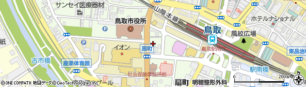 鳥取県鳥取市扇町108周辺の地図