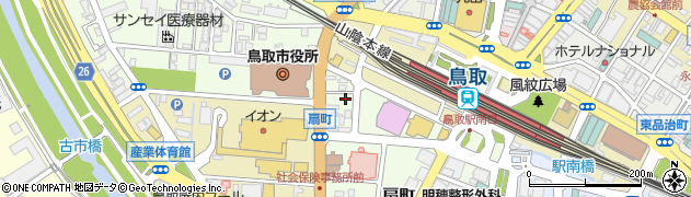 鳥取県鳥取市扇町95周辺の地図