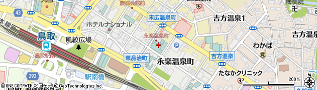 ホテルモナーク鳥取宴会・会議・婚礼周辺の地図