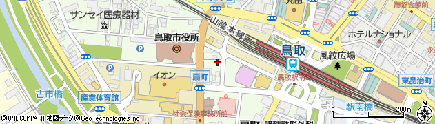 鳥取県鳥取市扇町93周辺の地図