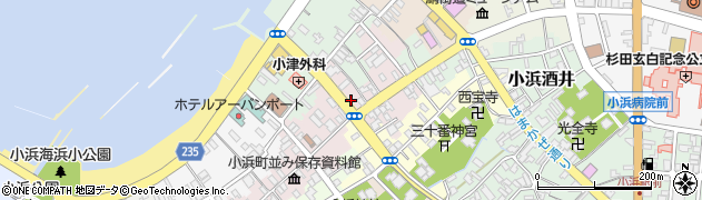 福井県小浜市小浜住吉周辺の地図