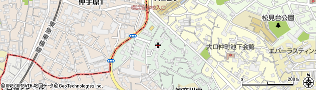 東急ドエルアルス妙蓮寺周辺の地図