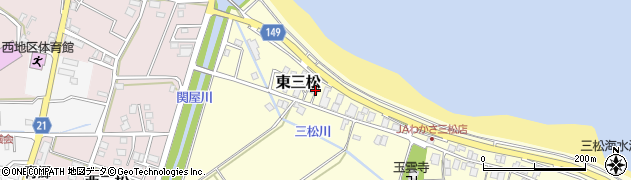 長四郎周辺の地図