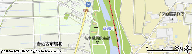 有限会社岐阜県馬の学校周辺の地図