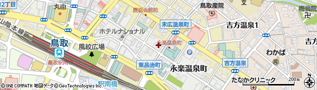 鳥取県鳥取市永楽温泉町304周辺の地図