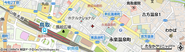 鳥取県鳥取市永楽温泉町258周辺の地図