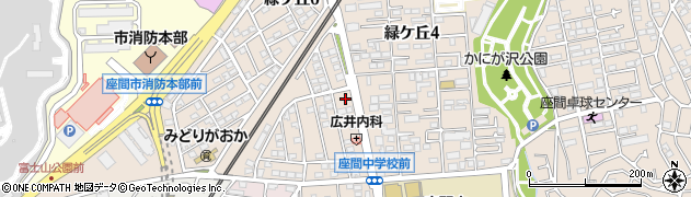 大菊 座間店周辺の地図