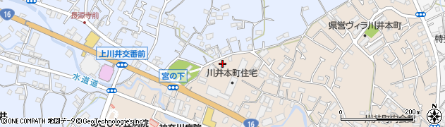 神奈川県横浜市旭区川井本町58周辺の地図