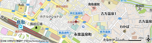 鳥取県鳥取市末広温泉町605周辺の地図