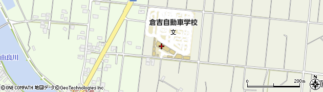 倉吉自動車学校周辺の地図