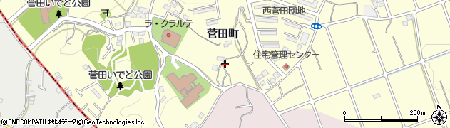 神奈川県横浜市神奈川区菅田町660周辺の地図