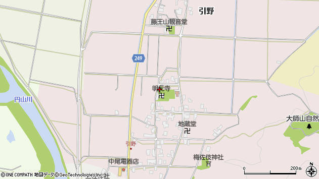 〒668-0843 兵庫県豊岡市引野の地図