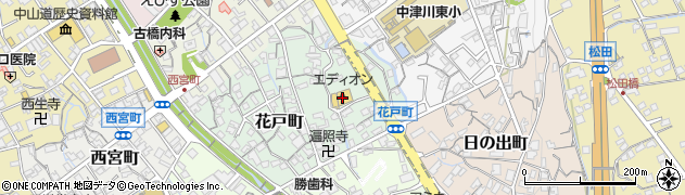 キャンドゥ中津川店周辺の地図