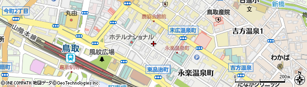 鳥取県鳥取市永楽温泉町206周辺の地図