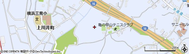 神奈川県横浜市旭区上川井町周辺の地図