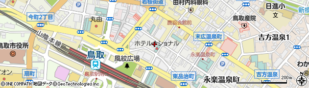 鳥取県鳥取市永楽温泉町156周辺の地図