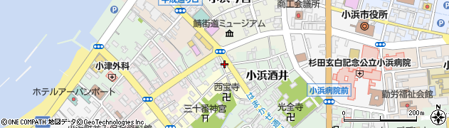 福井県小浜市小浜酒井76周辺の地図