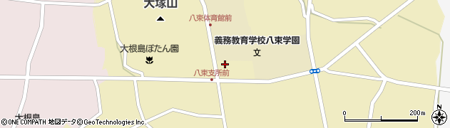 島根県松江市八束町波入2067周辺の地図