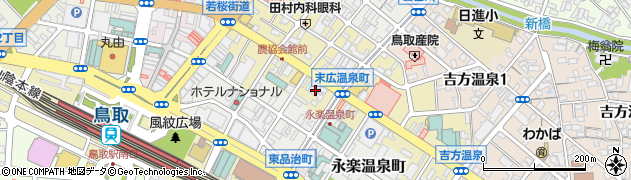 鳥取県鳥取市末広温泉町772周辺の地図