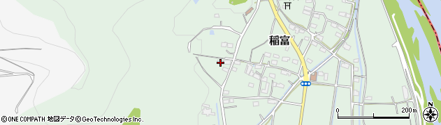 岐阜県揖斐郡大野町稲富518周辺の地図