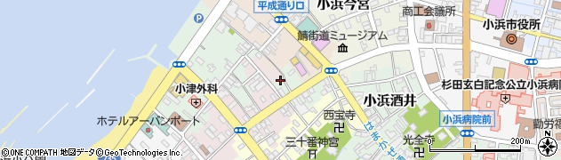福井県小浜市小浜酒井108周辺の地図