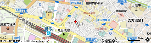 鳥取県鳥取市永楽温泉町154周辺の地図