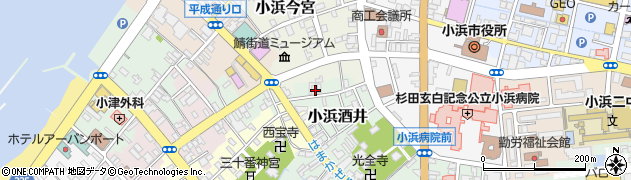 福井県小浜市小浜酒井54周辺の地図