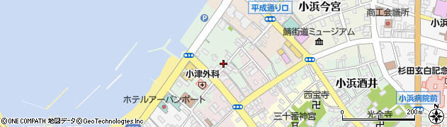 福井県小浜市小浜日吉周辺の地図