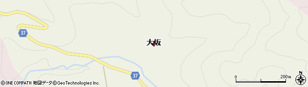 鳥取県岩美郡岩美町大坂周辺の地図