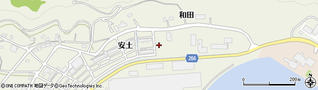 福井県大飯郡高浜町安土周辺の地図