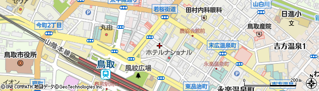 鳥取県鳥取市永楽温泉町153周辺の地図