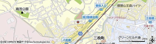 菅田町松葉公園周辺の地図