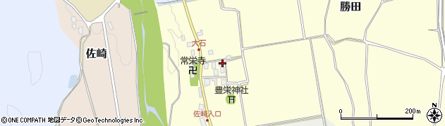 鳥取県東伯郡琴浦町勝田187周辺の地図