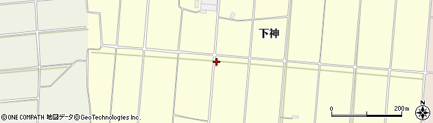 鳥取県東伯郡北栄町下神1125周辺の地図