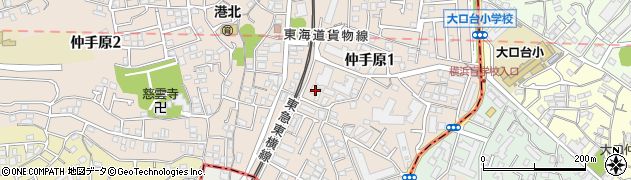 三菱重工清和寮周辺の地図