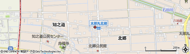 岐阜女子大口周辺の地図