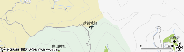 城台山周辺の地図