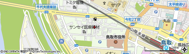 株式会社リレイト　鳥取営業所周辺の地図