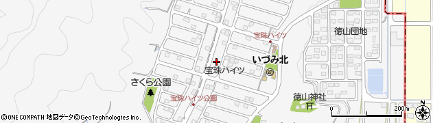 岐阜県本巣市宝珠ハイツ周辺の地図
