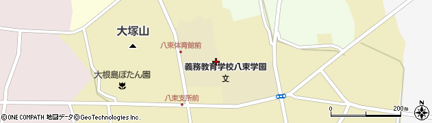 島根県松江市八束町波入2508周辺の地図