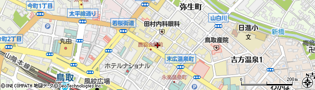 かに吉 鳥取周辺の地図