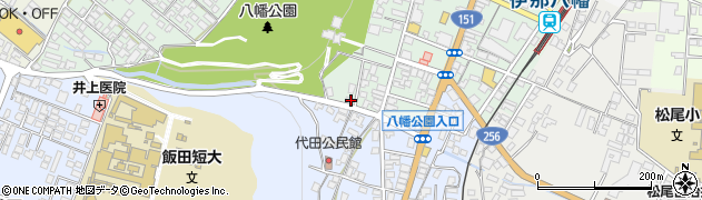 長野県飯田市八幡町1943周辺の地図