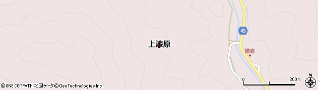 京都府舞鶴市上漆原周辺の地図