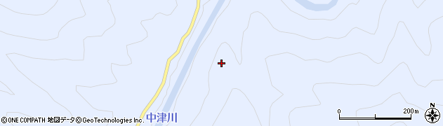 中津川周辺の地図
