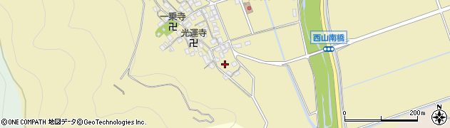 滋賀県長浜市木之本町西山791周辺の地図