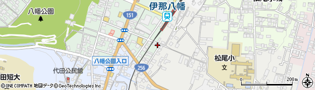 長野県飯田市八幡町2134周辺の地図