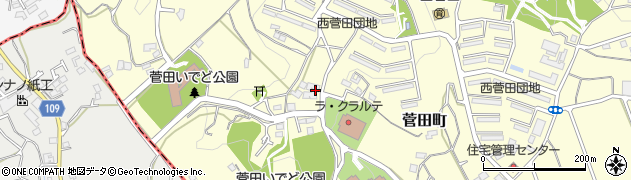 神奈川県横浜市神奈川区菅田町108周辺の地図